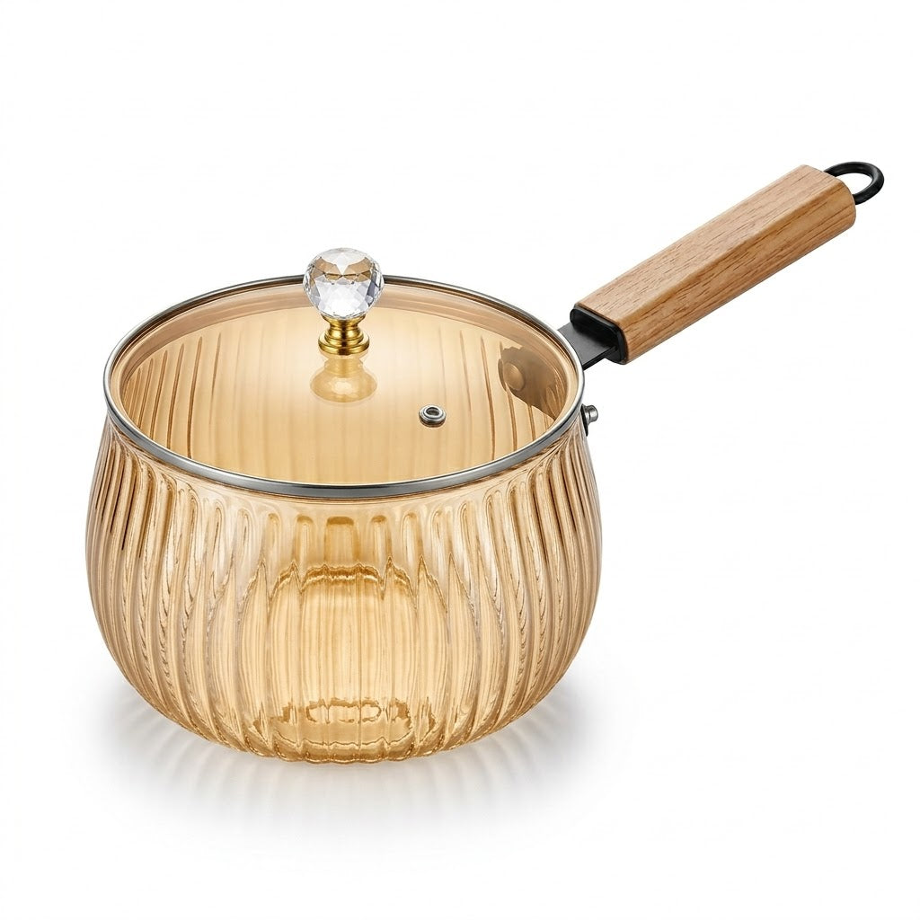 Pumpkin Single-Handle Soup Pot 2.5L 22x14x13cm 803g SKU 8201