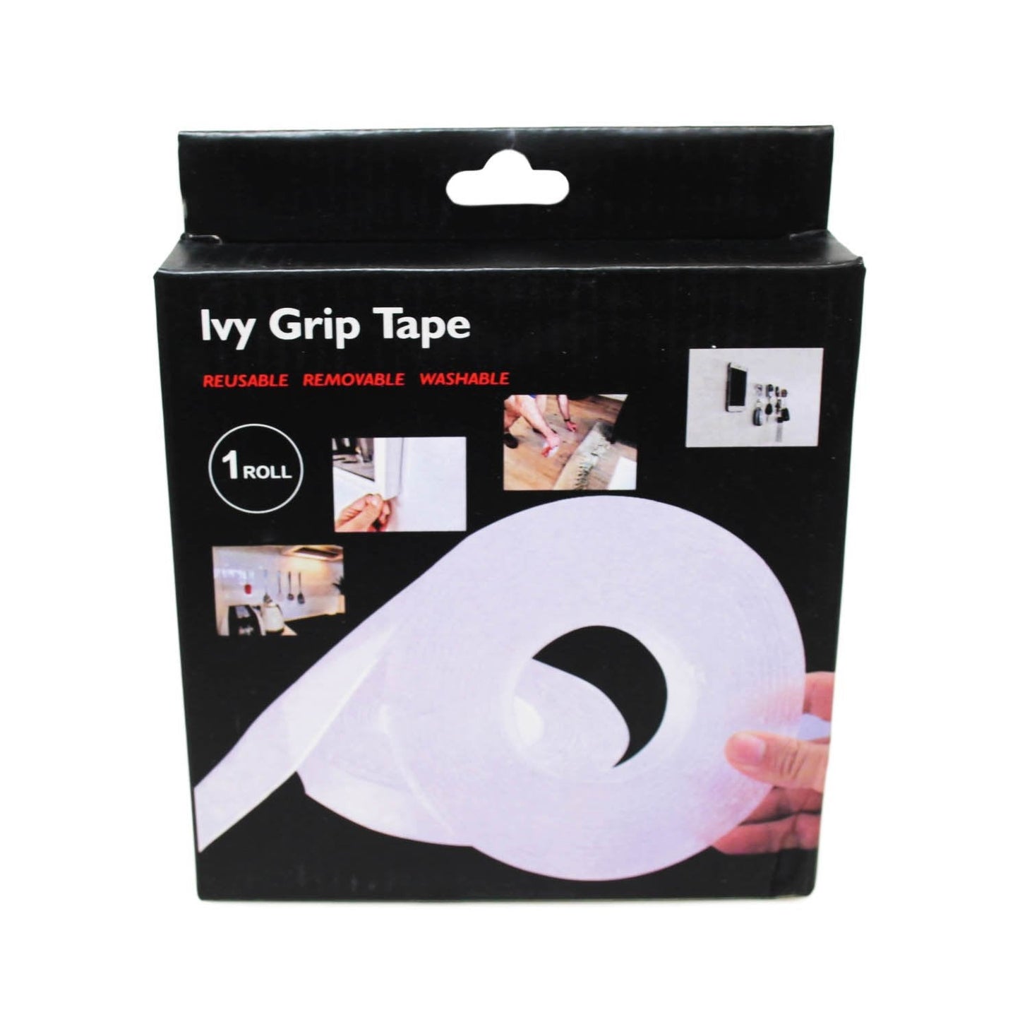 Clear Double Sided Ivy Nano Grip Tape Roll 6306