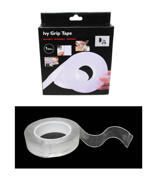 Clear Double Sided Ivy Nano Grip Tape Roll 6306