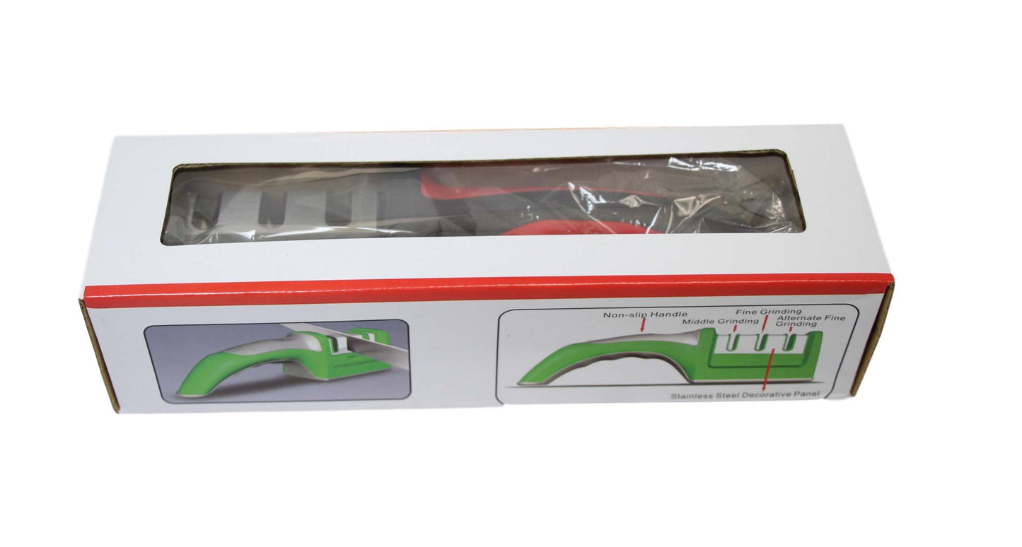 Professional Diamond 3-Stage Kitchen Knife Sharpener, 20cm, SKU 6369