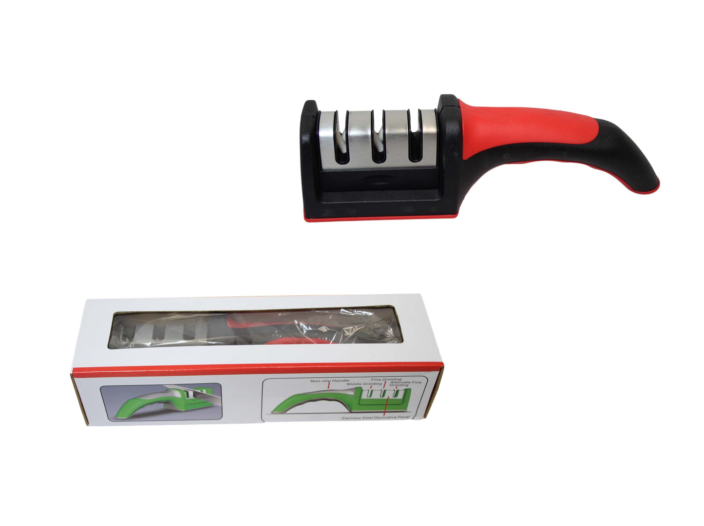 Professional Diamond 3-Stage Kitchen Knife Sharpener, 20cm, SKU 6369