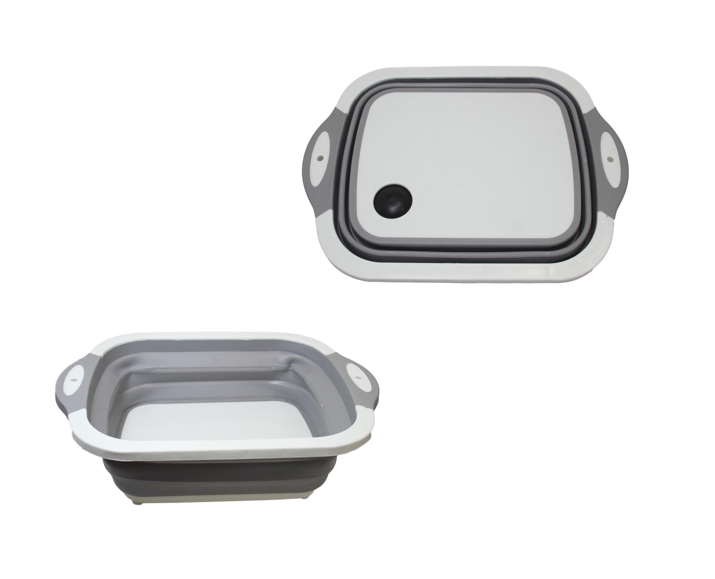 3 in 1 Collapsible Chopping Board Washing Bowl and Basin 35 x 13cm 6397
