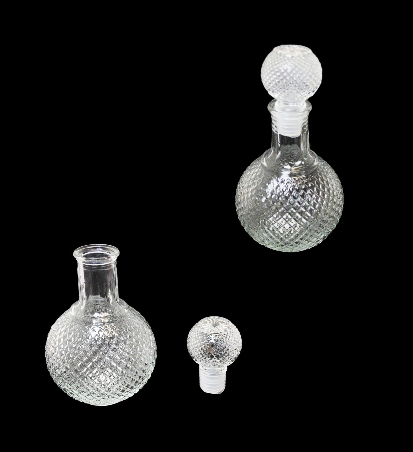 Elegant Glass Oil Vinegar Seasoning Drizzle Bottle 150ml 6424 A