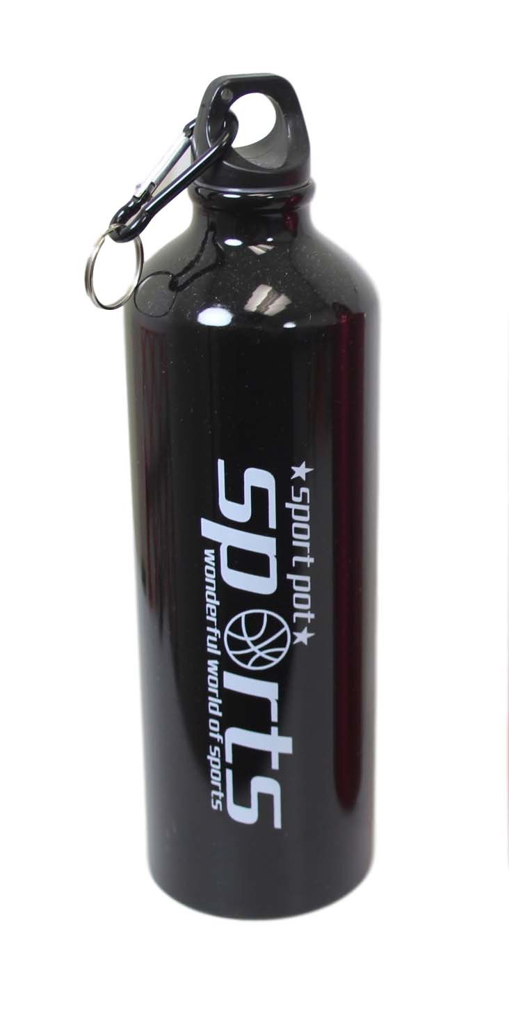 Metal Gym Sports Water Drinking Bottle 22 x 7 cm Assorted Colours 6486 A