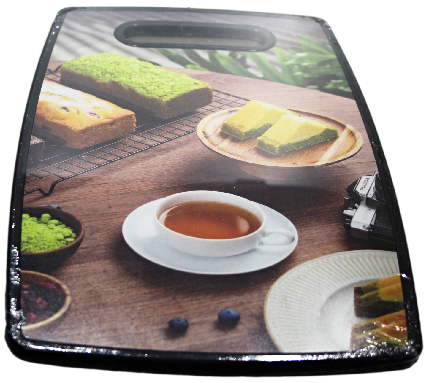 Plastic Kitchen Chopping Board with Printed Design 22.5 x 35.5 x 1.1 cm Assorted Designs 6676
