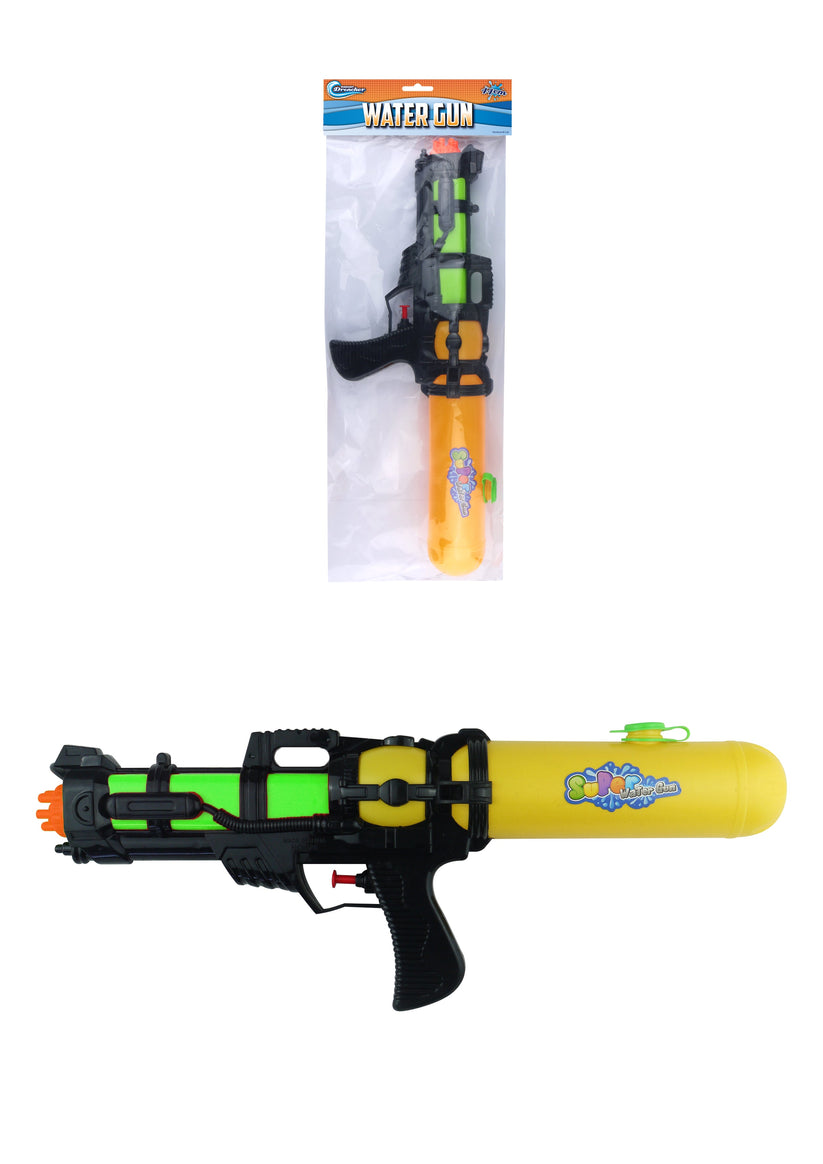Children's Large Plastic Outdoor Super Water Gun 44cm Assorted Colours SKU R08312
