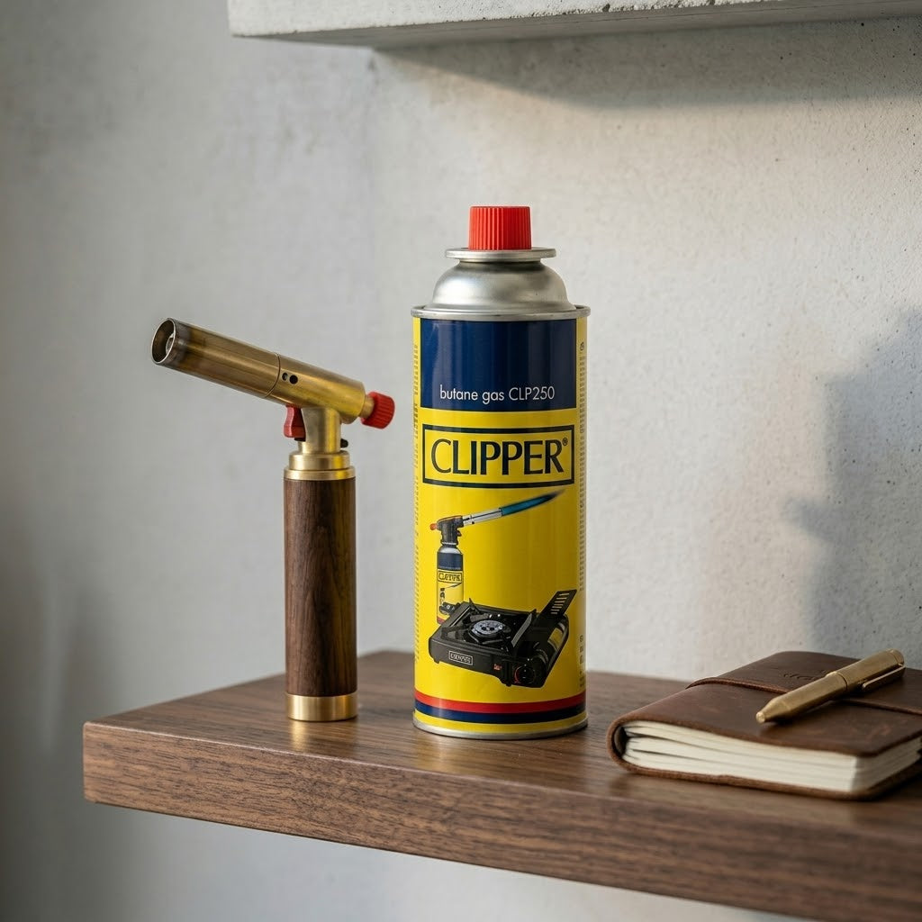 Clipper 400ml Butane Gas Canister, 20x7x7cm, 326g – SKU CLP250