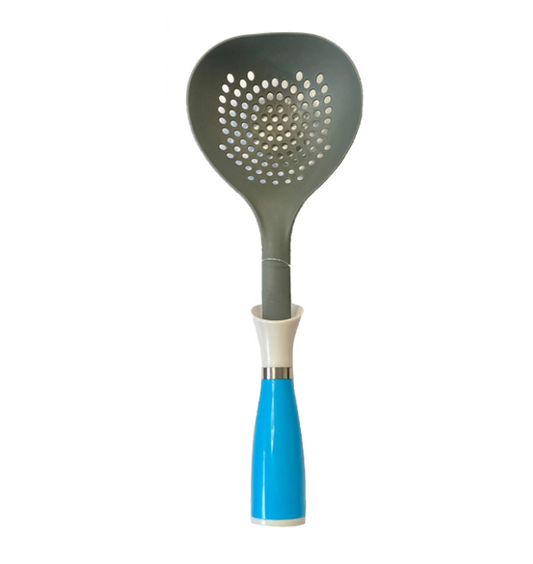 Plastic Kitchen Draining Colander Spoon 33 cm Assorted Colours 6842
