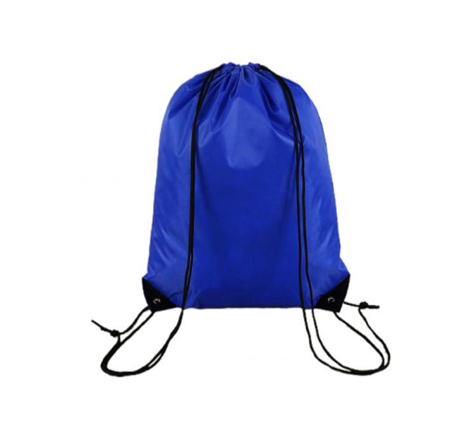 Drawstring Gym School Backpack Bag 42 x 34 cm Assorted Colours 6895