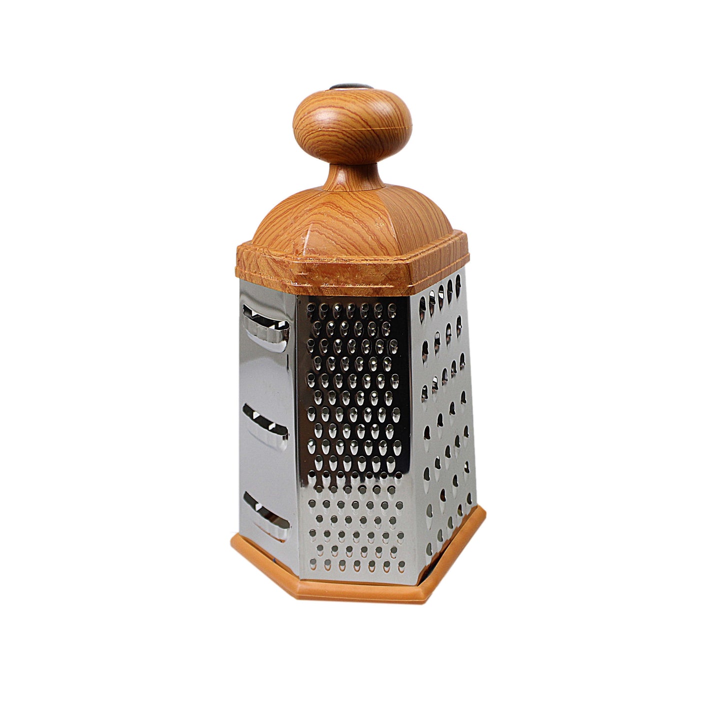 6 Sided Hexagon Metal Cheese Shredder Grater 11 x 12 x 19.5 cm Assorted Colours 4766