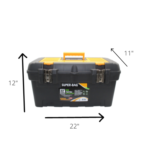 Mega Tool Box 22'' With Carry Handle Diy Home ASR5030