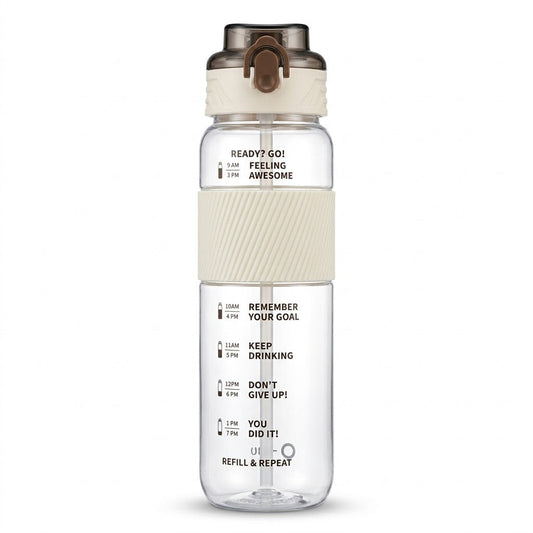 Water Bottle Assorted Colours 27x9x7cm 184g SKU 8217