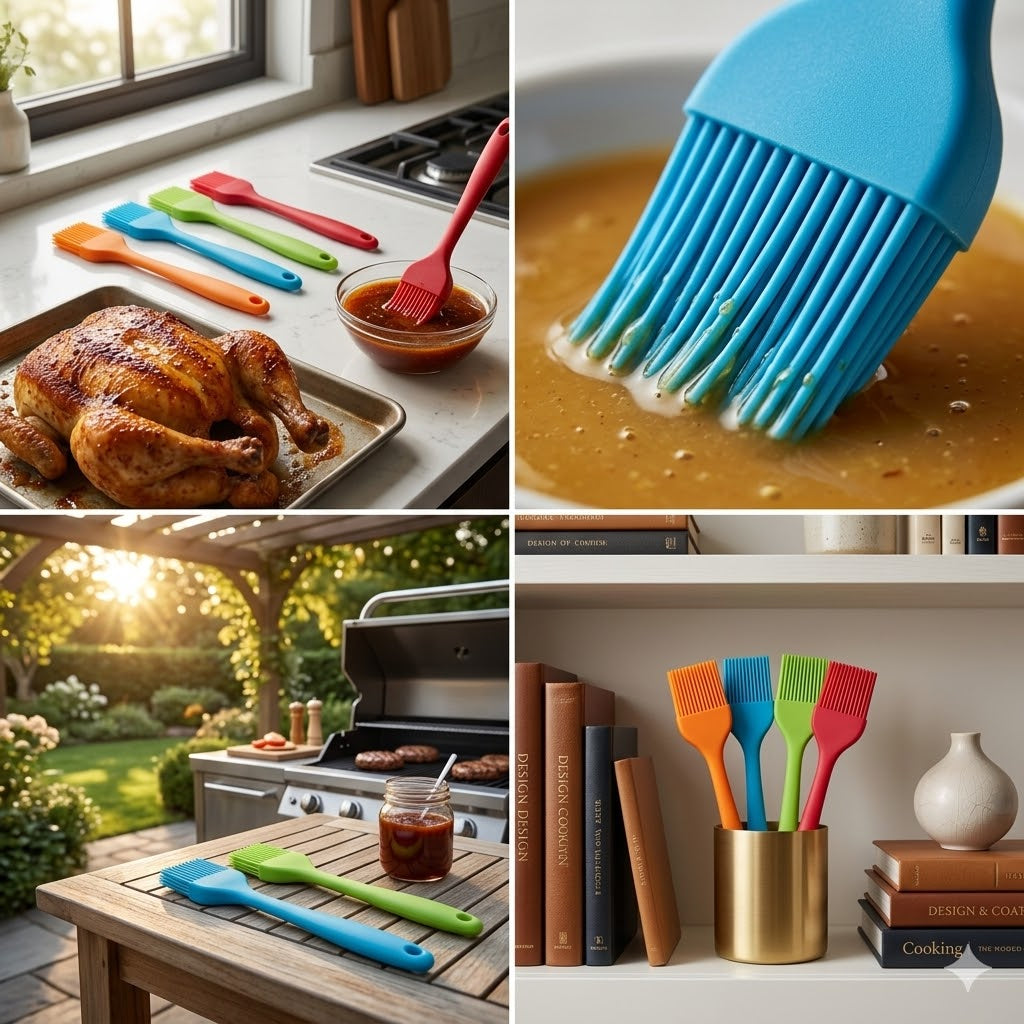 Silicone Brush 27 x 5 x 2cm, 78g – SKU 8224