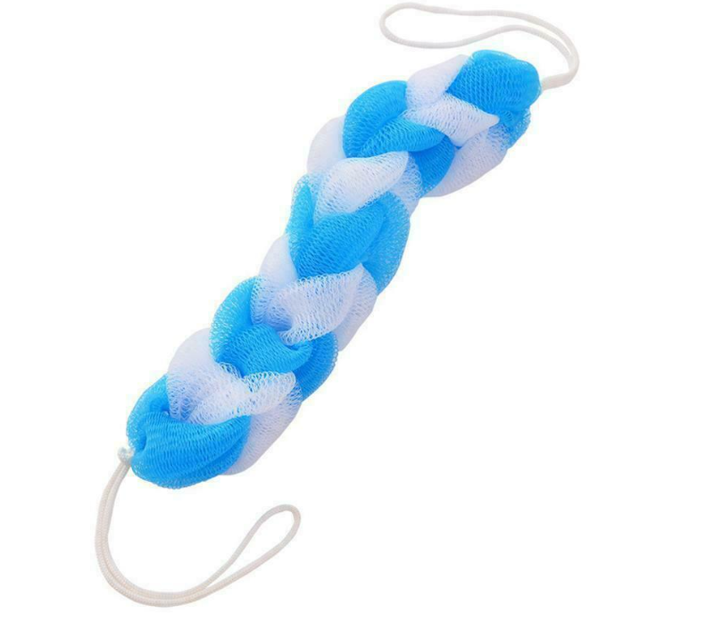 Stretchy Soft Mesh Puff Bath Back Scrubber Sponge 31 cm Assorted Colours 7000