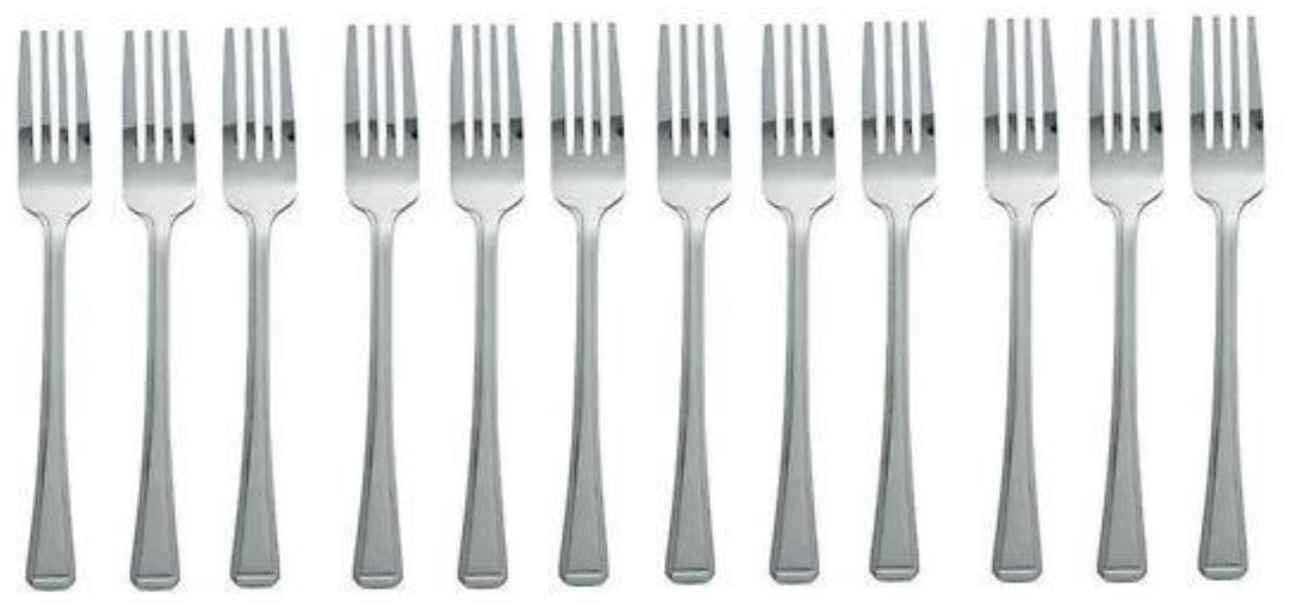 Metal Kitchen Forks 17cm Pack of 12 7023