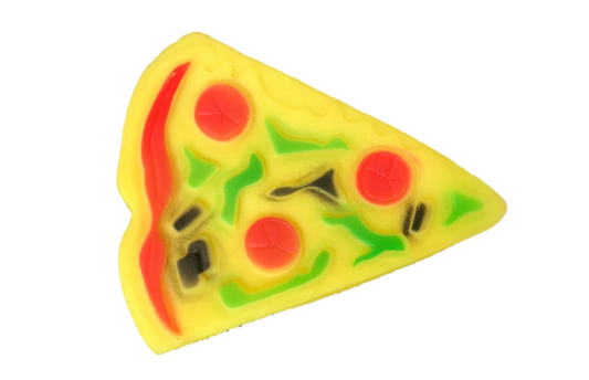 Pet Dog Toy Squeaky Pizza Slice 11 cm 7093