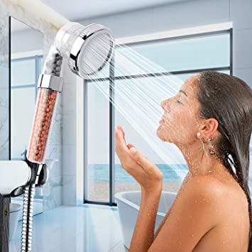 Shower Head Flow With Water Purify Beads Filter 1 Mode Only 6700