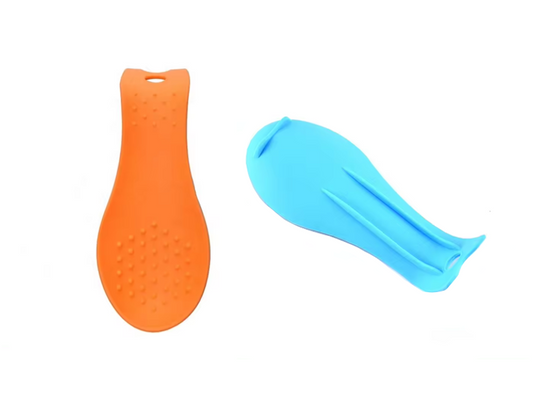Silicone Cooking Spoon Rest 21 x 10 cm Assorted Colours 7259
