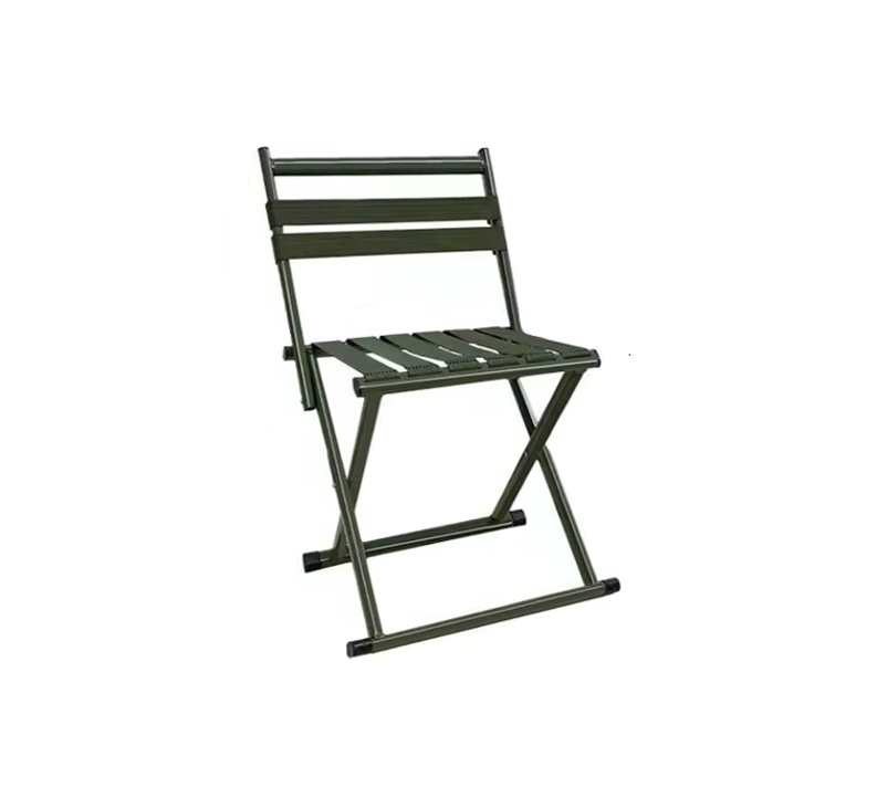 Foldable Metal Outdoor Camping Fishing Chair Stool 28 x 28 x 35 - 60 cm 7444