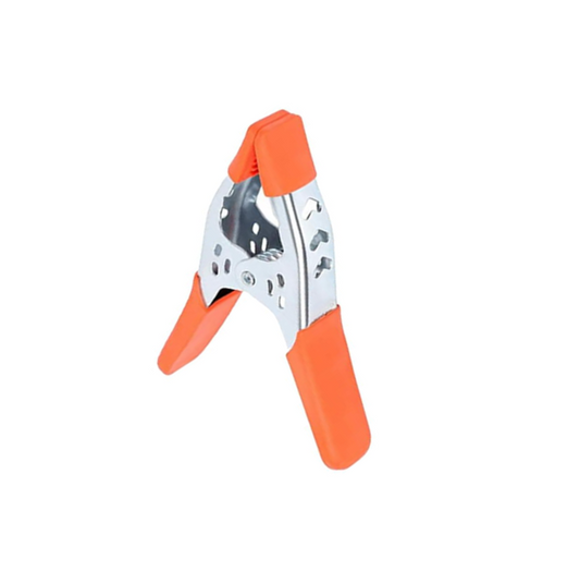 Metal Market Stall Spring Clamp Clip with Covered Handles 6" Assorted Colours 7460