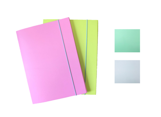 Paper File Folder Holder A4 Size Assorted Colours 7735