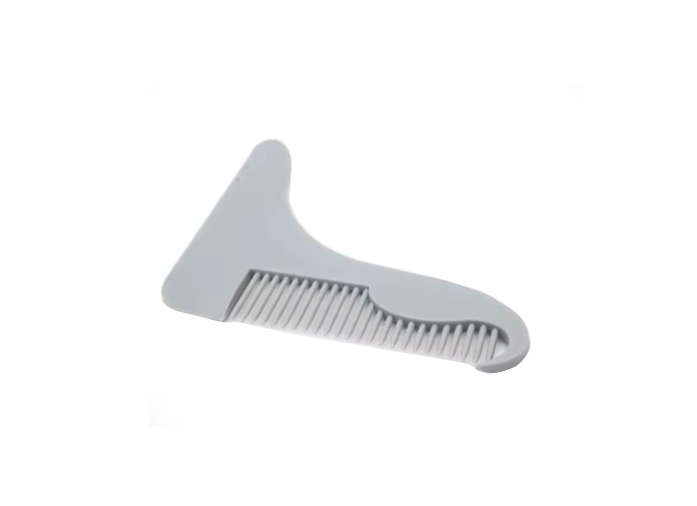 Plastic Barber Hair Beard Styling Clipper Guide Comb 9.5 x 11.5cm Pack of 4 Assorted Colours 7897