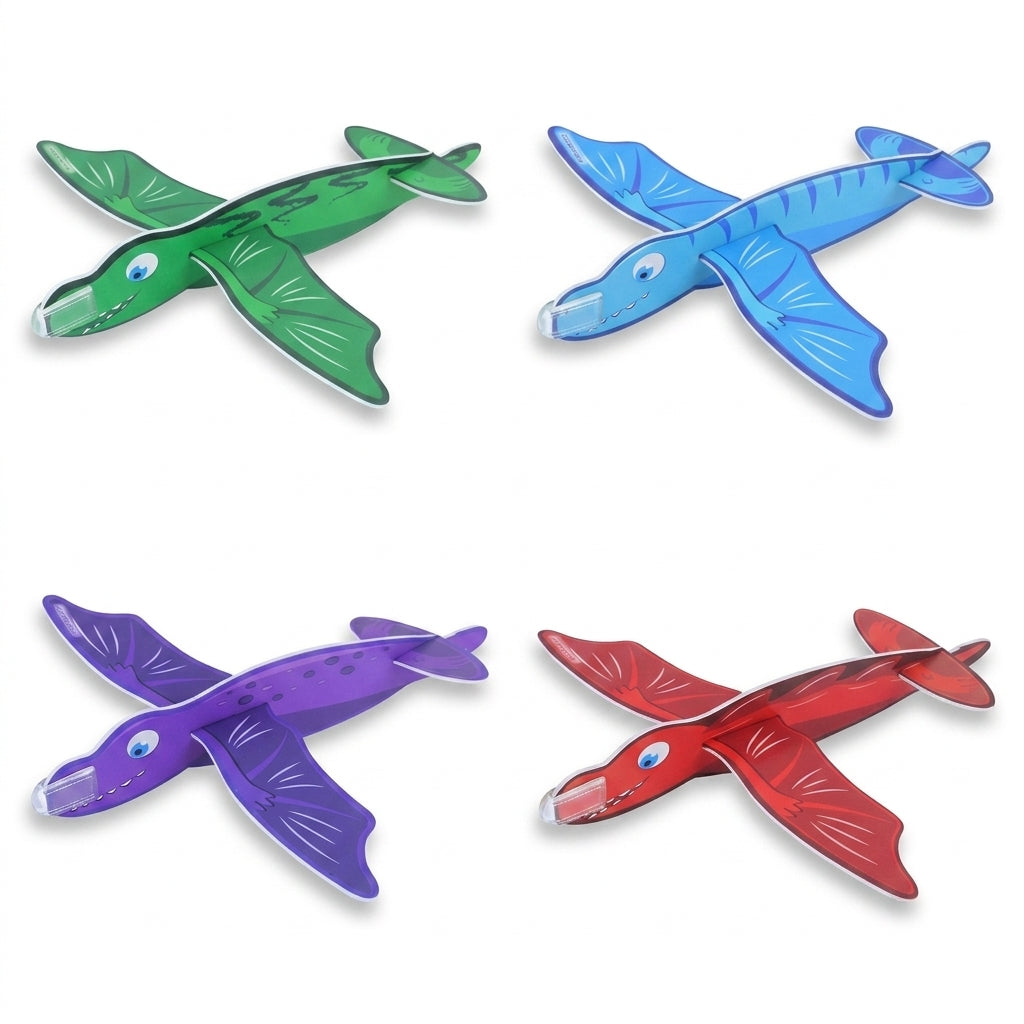 Dinosaur Gliders 17cm Assorted Designs Single Unit Flying Toy SKU R35367 A