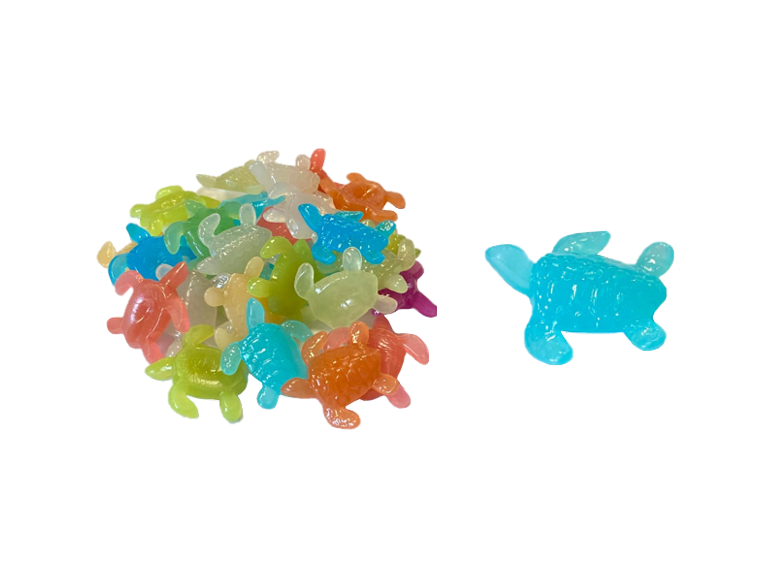 Plastic Aquarium Fish Tank Luminous Sea Life / Shells Decoration 70g Assorted Designs and Colours 7931