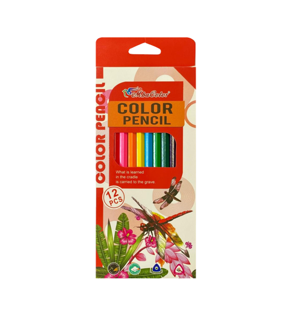 Stationery Colouring Pencils Pack of 12 7955