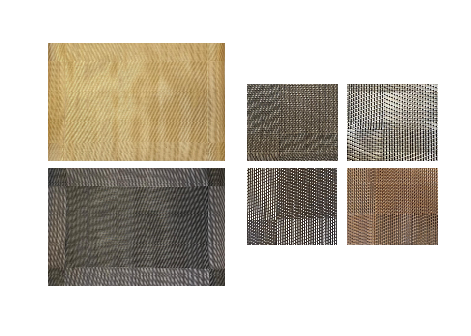 PVC Woven Plastic Dining Placemat 30 x 40cm Assorted Colours 7984