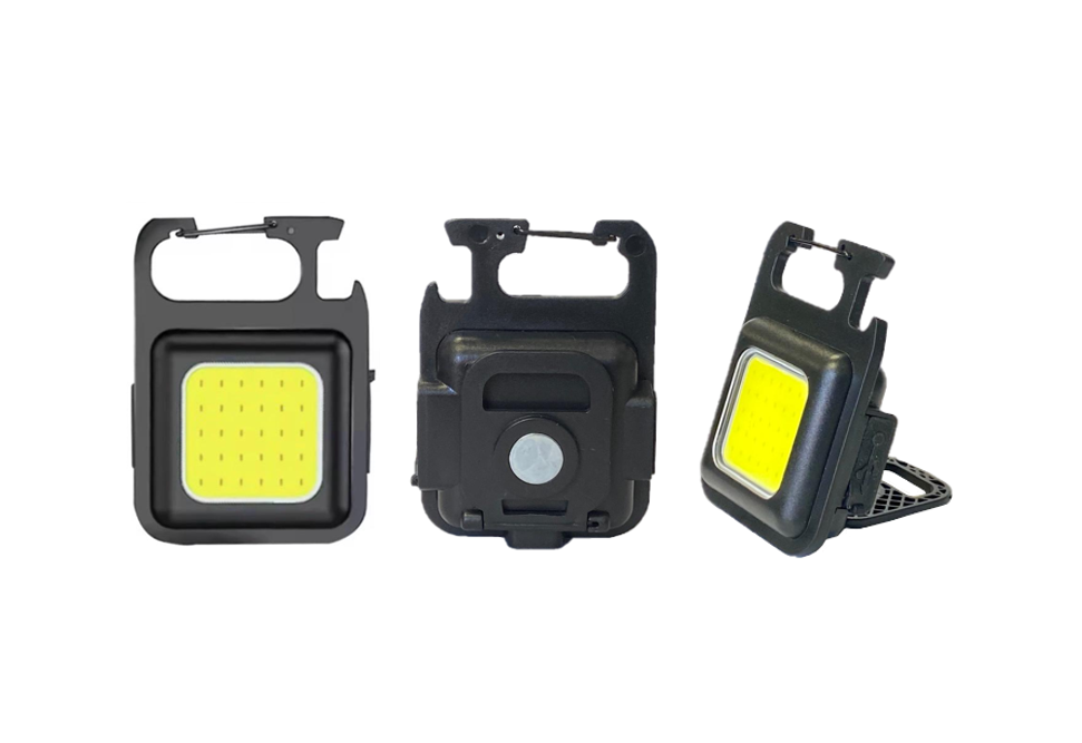 Mini Magnetic Backpack Clip Keyring Mountaineering Hiking Camping Flash Light 4.5 x 6cm 8047