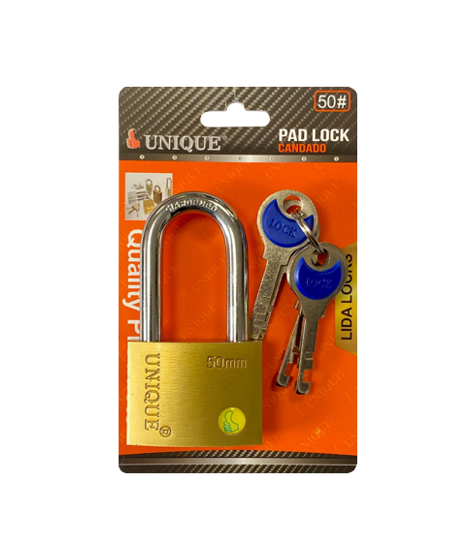 Metal Padlock Security Lock with Keys 50mm 8060