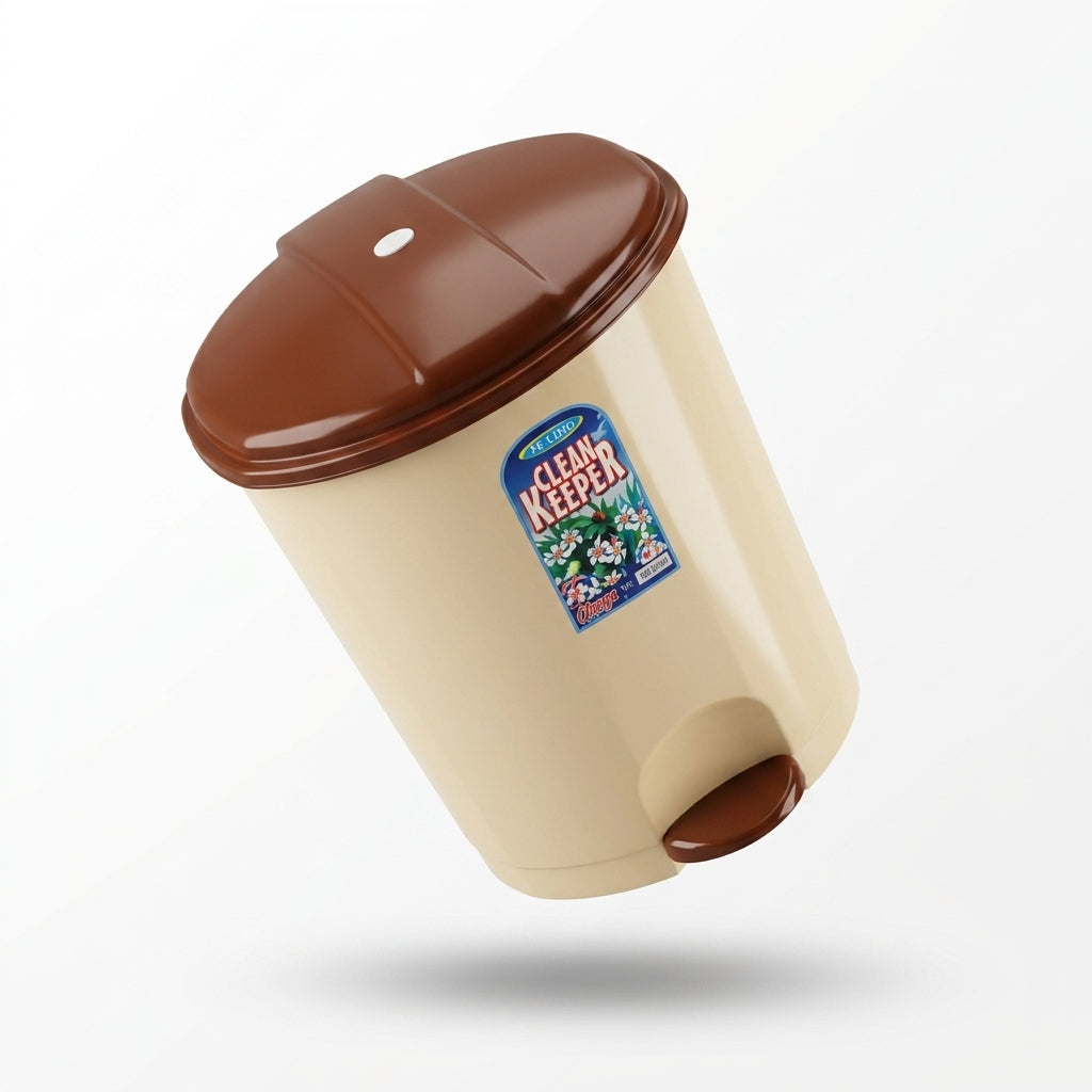 50 Litre Pedal Bin Stainless Steel Kitchen Waste Rubbish Clean Keeper Mixed Colour SKU D01015/PB50
