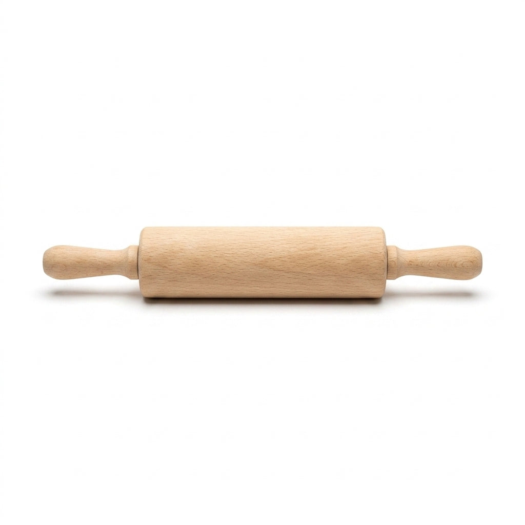 Mini Chapatti Baking Wooden Roller – Compact Kitchen Essential, SKU 4359