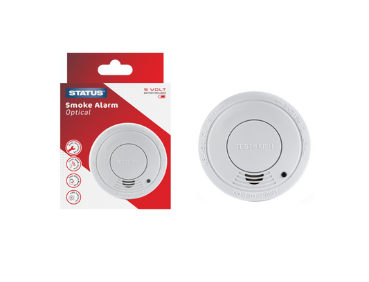 Status Home Photoelectric Smoke Alarm 9 Volt 9VDCPESA5