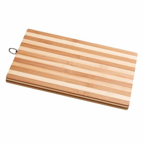 Bamboo Wood Chopping Board Kitchen Dicing Slicing 28 x 30 cm 0300