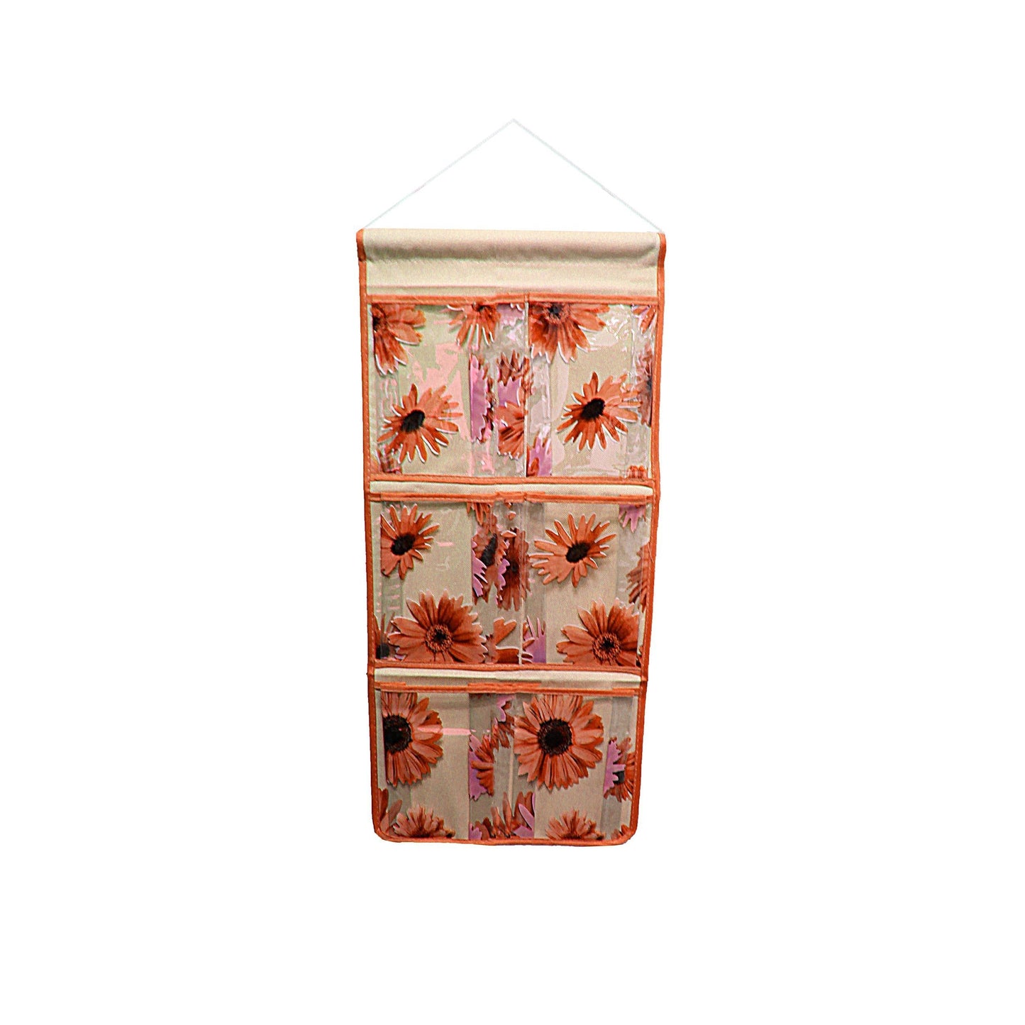 Bathroom Plastic Hanging Sectioned Storage Caddy Assorted Colours 4793