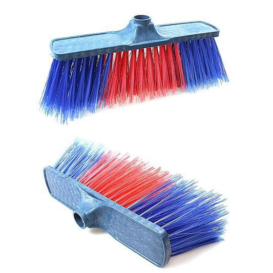 Plastic Broom Head 25 cm Assorted Colours CK1152