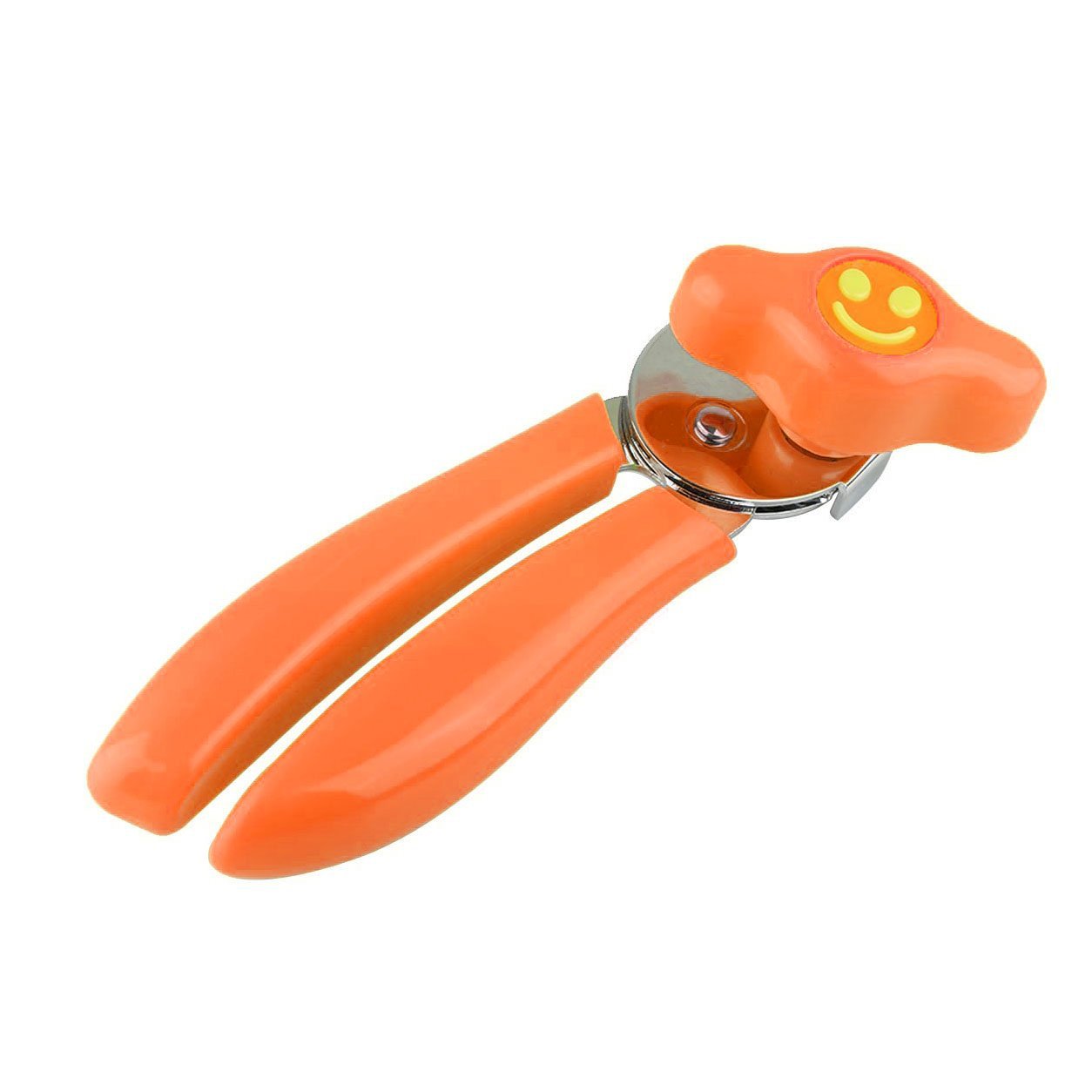 Kitchen Can Opener with Smiley Face Design Plastic Handle Assorted Colours 0108 / 3236