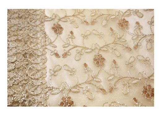 Decorative Polyester Traditional Moroccan Lace Floral Table Cloth Cover Runner 40 x 180 cm Assorted Colours and Designs 6040