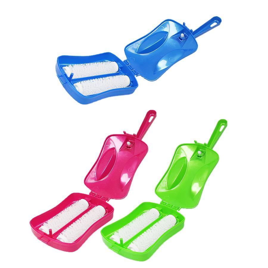 Carpet Crumb Brush Collector Handheld Table Sweeper 28 x 11cm Assorted Colours SKU 3840