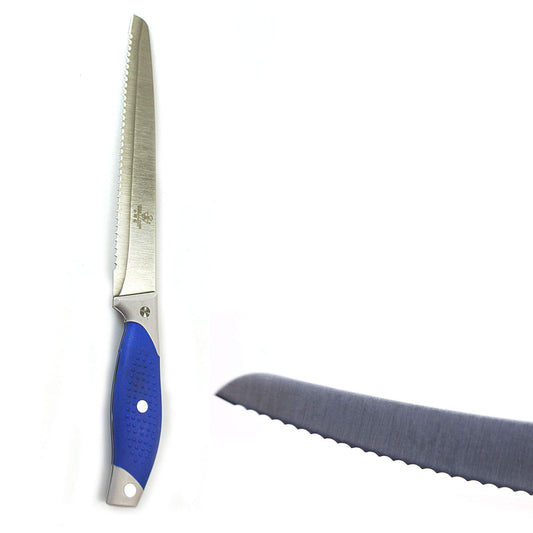 Kitchen Stainless Steel Serrated Bread Knife 33 cm 1683