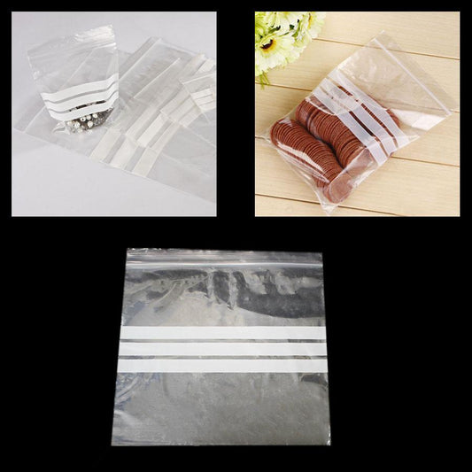 Crystal Clear Multi Purpose Food Storage Seal Press Bags 155 x 155mm Pack of 20 4642