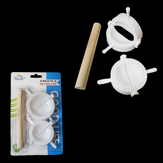 Plastic Dumpling Maker Mould Set of 3 4933