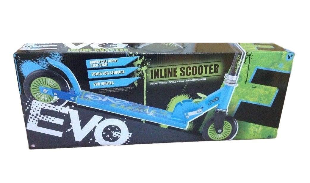 HTI Children's Evo Inline Scooter Blue 1436842