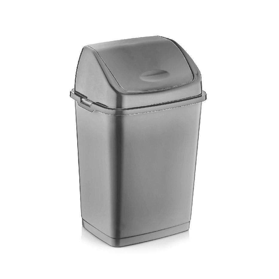 Plastic Kitchen Fantasy Swing Bin 50 Litre Assorted Colours D09705?Sb870
