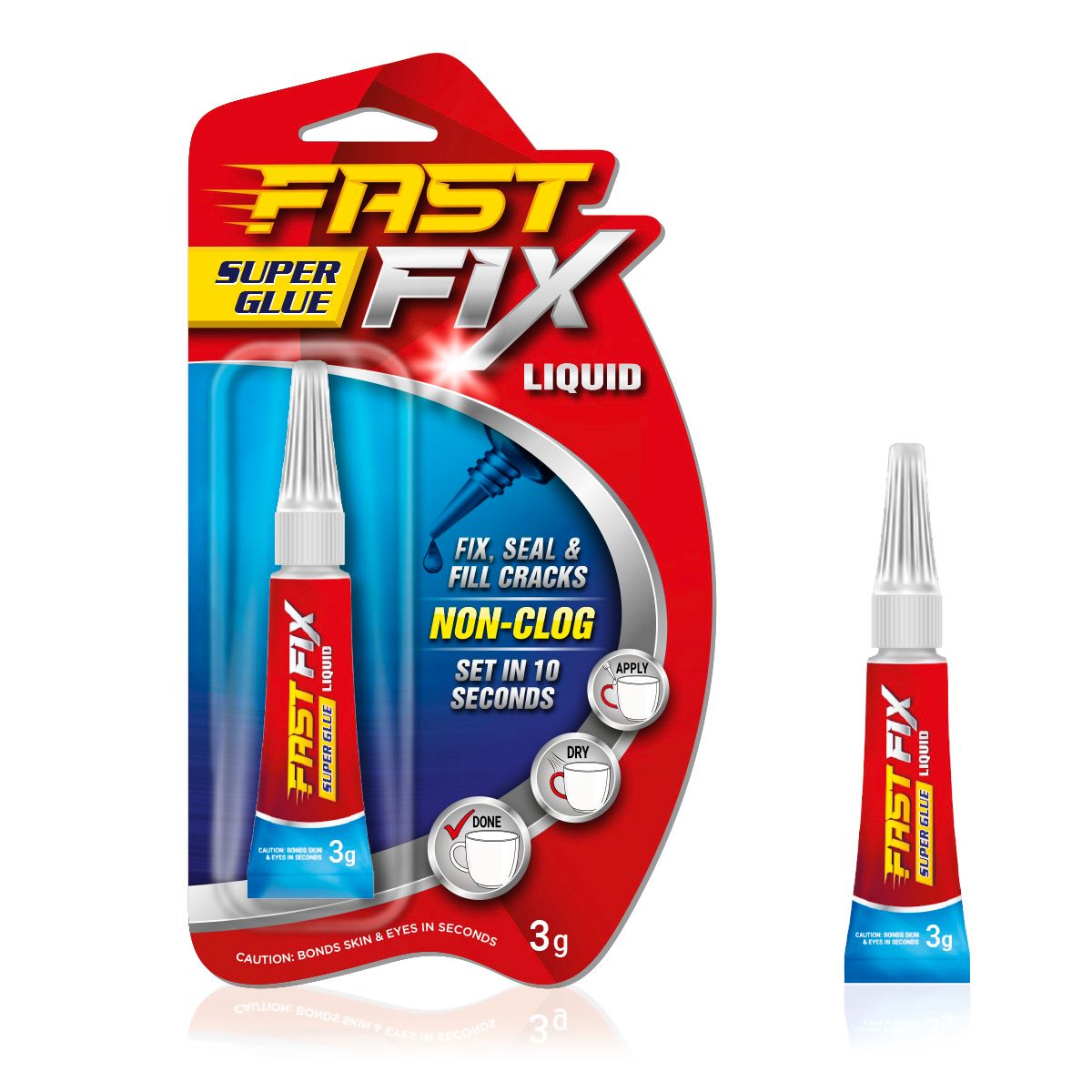 Fast Fix Super Glue Liquid 3g FX3 A