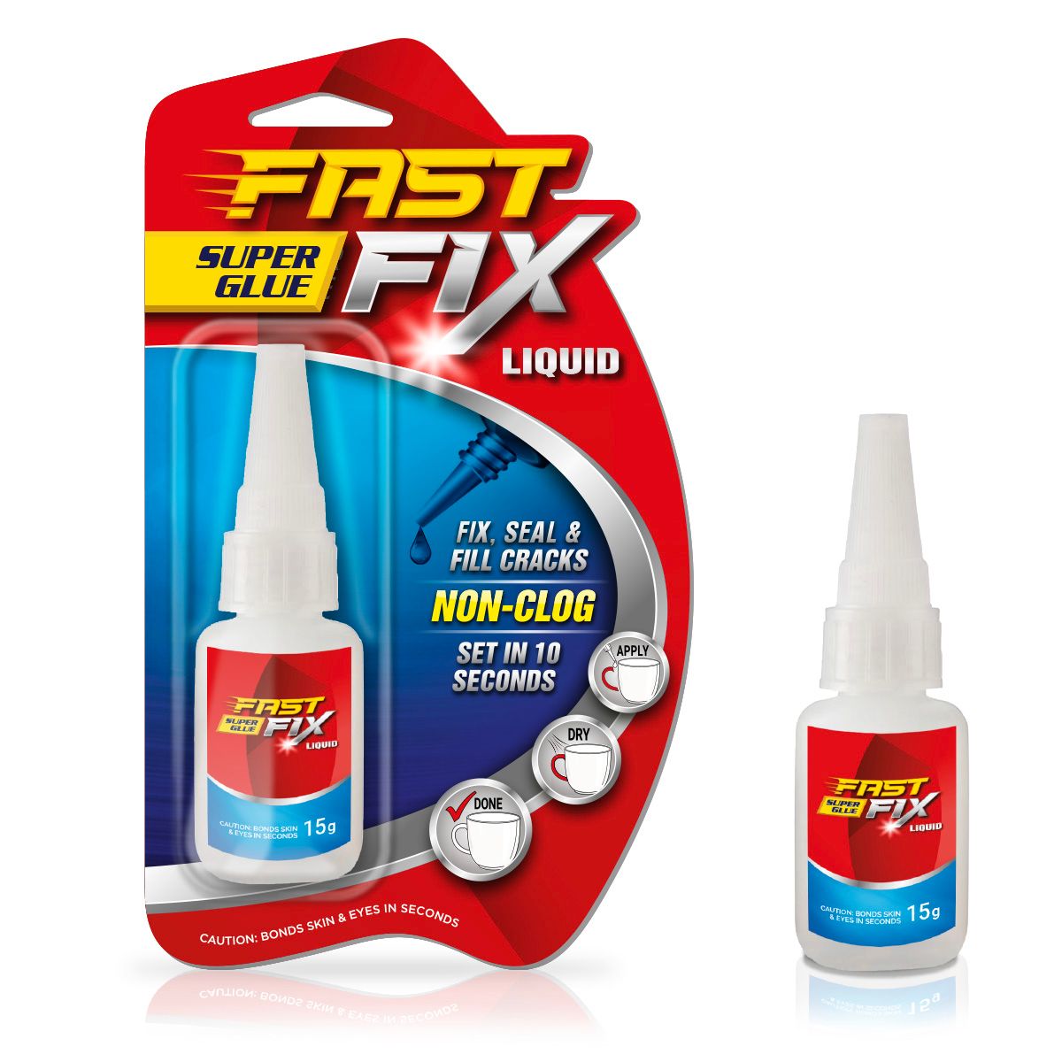 Fast Fix Super Glue Liquid 15g FX4