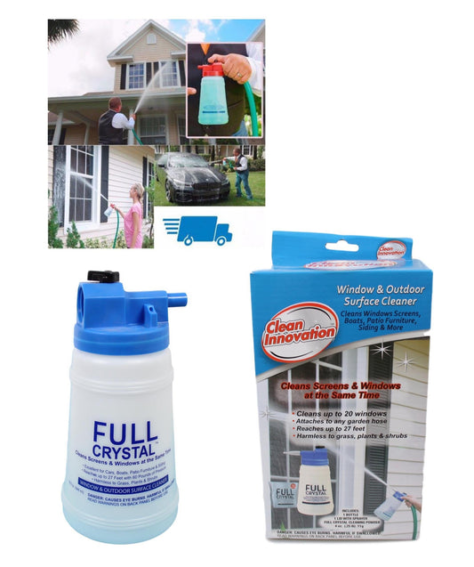 Window and Outdoor Surface Glass Cleaner Tools 5507