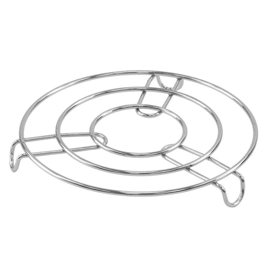Metal Kitchen Pan Coaster Trivet Silver Or Gold  20 cm 7302S